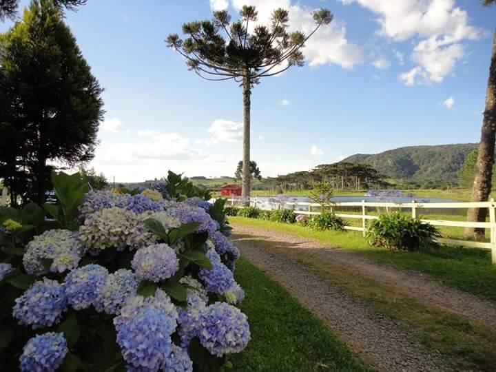 Refugio Do Lago Hotel Lages Buitenkant foto
